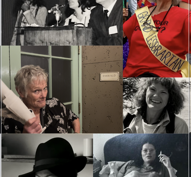 Collage of Carolyn Weathers